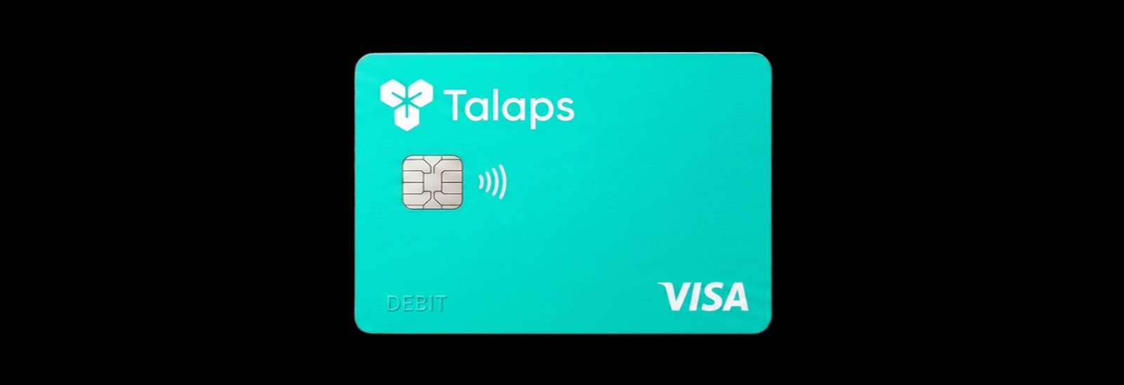 Talaps physical debit card